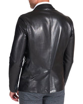 Men Genuine Leather Blazer Sport Coat 59